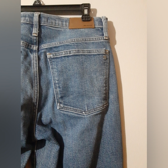 Madewell Jeans High Rise Classic Straight Women's Size 29 Casual Coastle - Picture 5 of 7